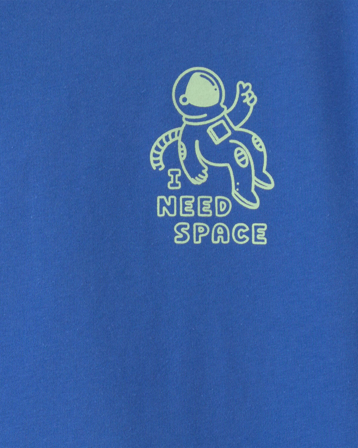 Boys Space Graphic Tee - Blue - Image 3