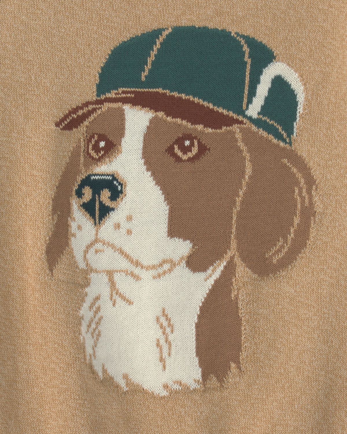 Boys Dog Sweater - Brown - Image 4