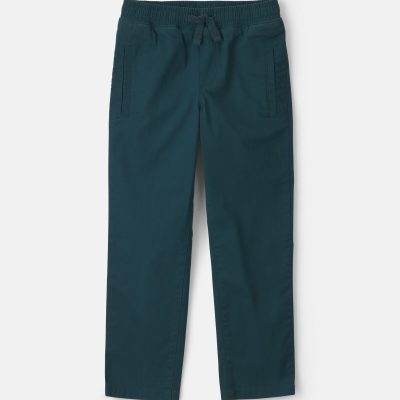 Boys Twill Pants - Teal