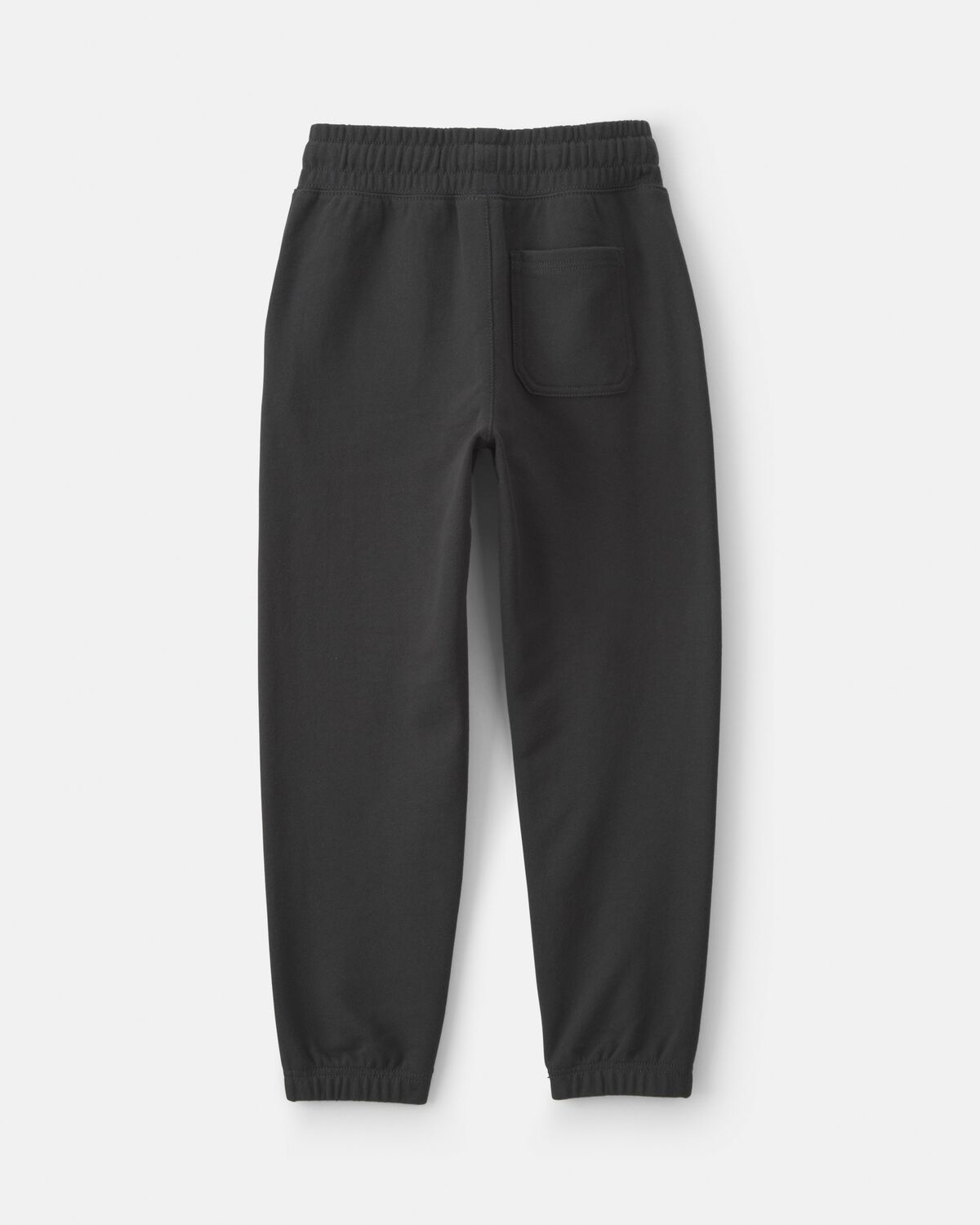 Boys Spider Web Halloween French Terry Joggers - Black - Image 2