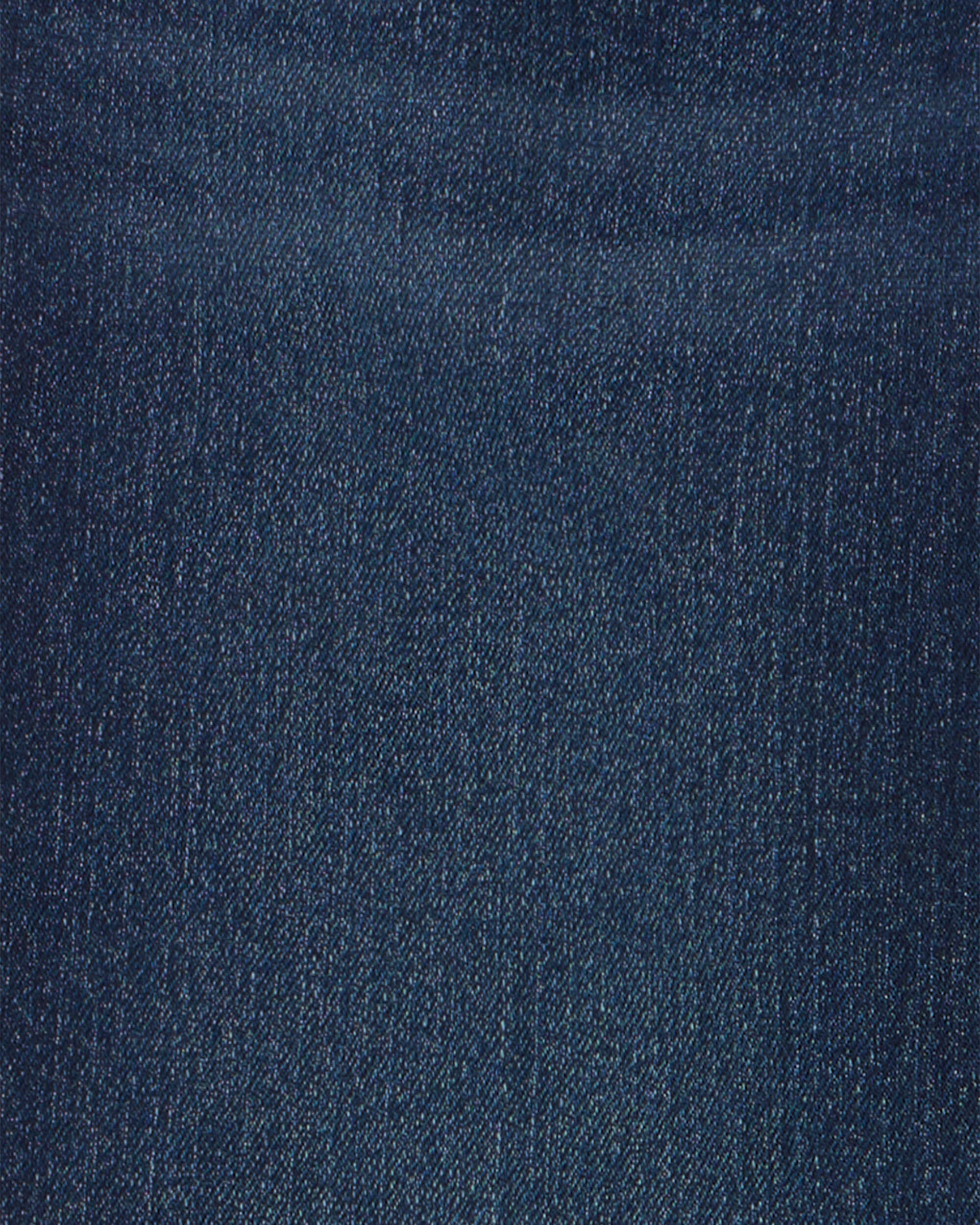 Boys Denim Tapered Jeans - Dark Wash - Image 5