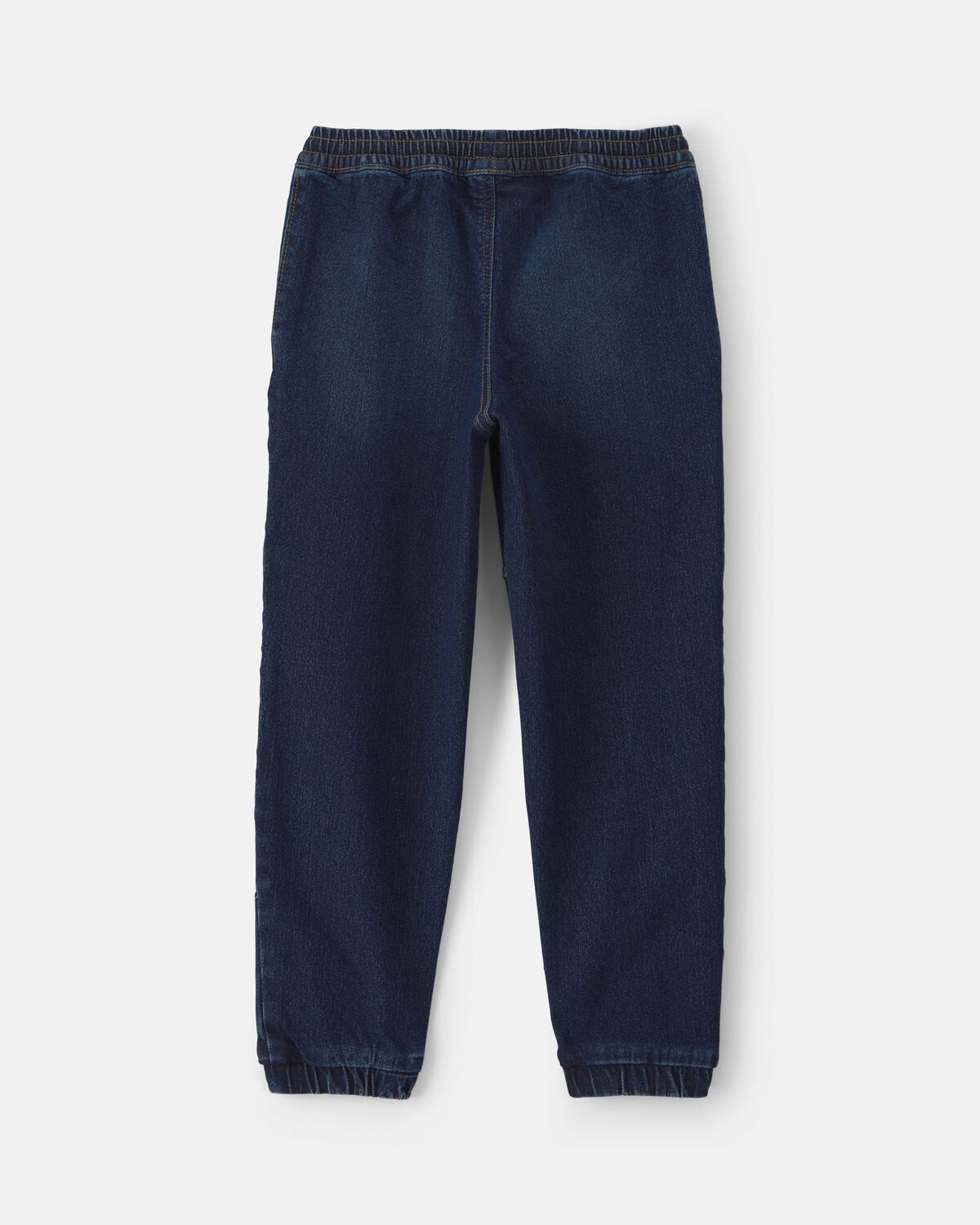 Boys Denim Relaxed Joggers - Dark Wash - Image 2