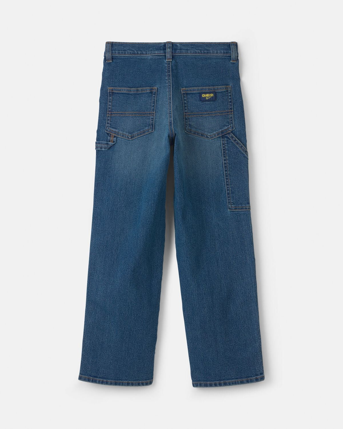 Boys Denim Baggy Jeans - Medium Wash - Image 2