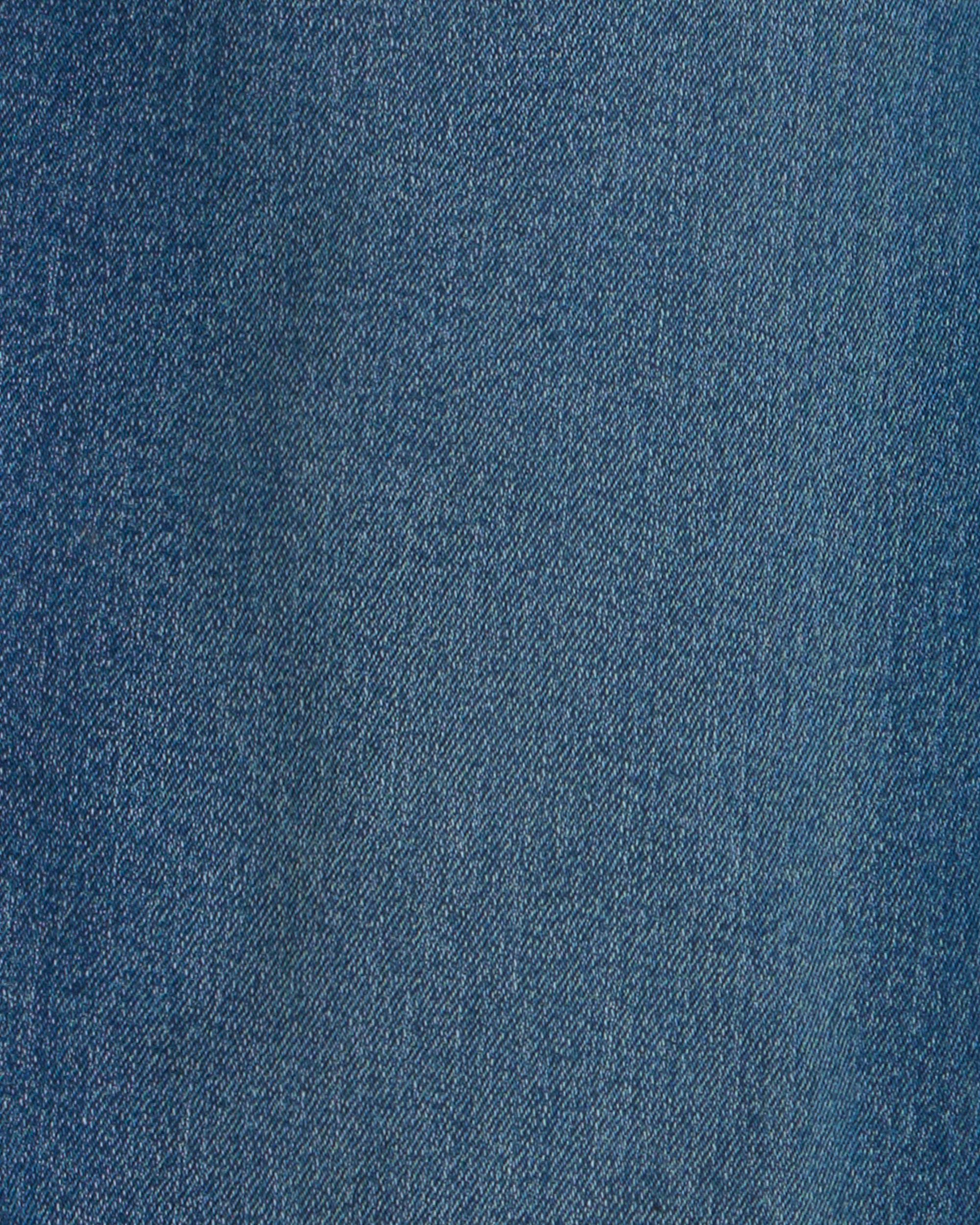Boys Denim Baggy Jeans - Medium Wash - Image 4
