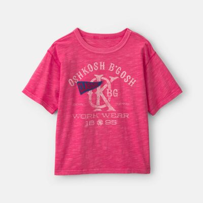 Boys 'Oshkosh B'Gosh Work Wear' Graphic Tee - Red