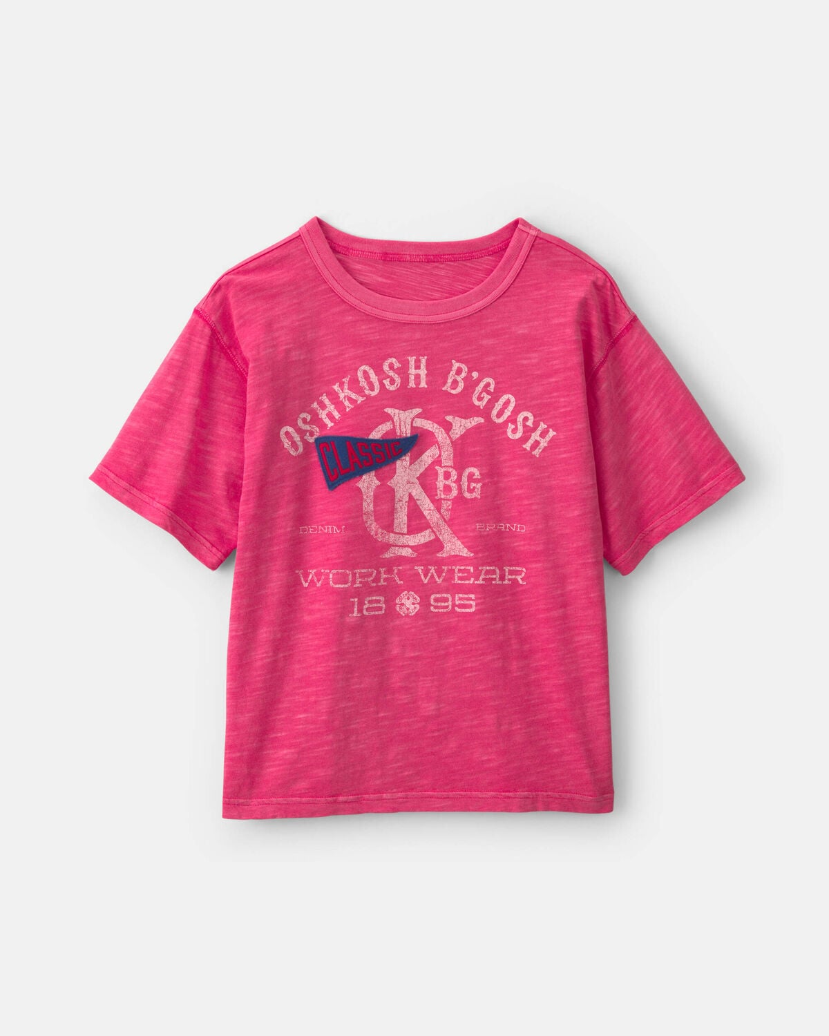 Boys 'Oshkosh B'Gosh Work Wear' Graphic Tee - Red