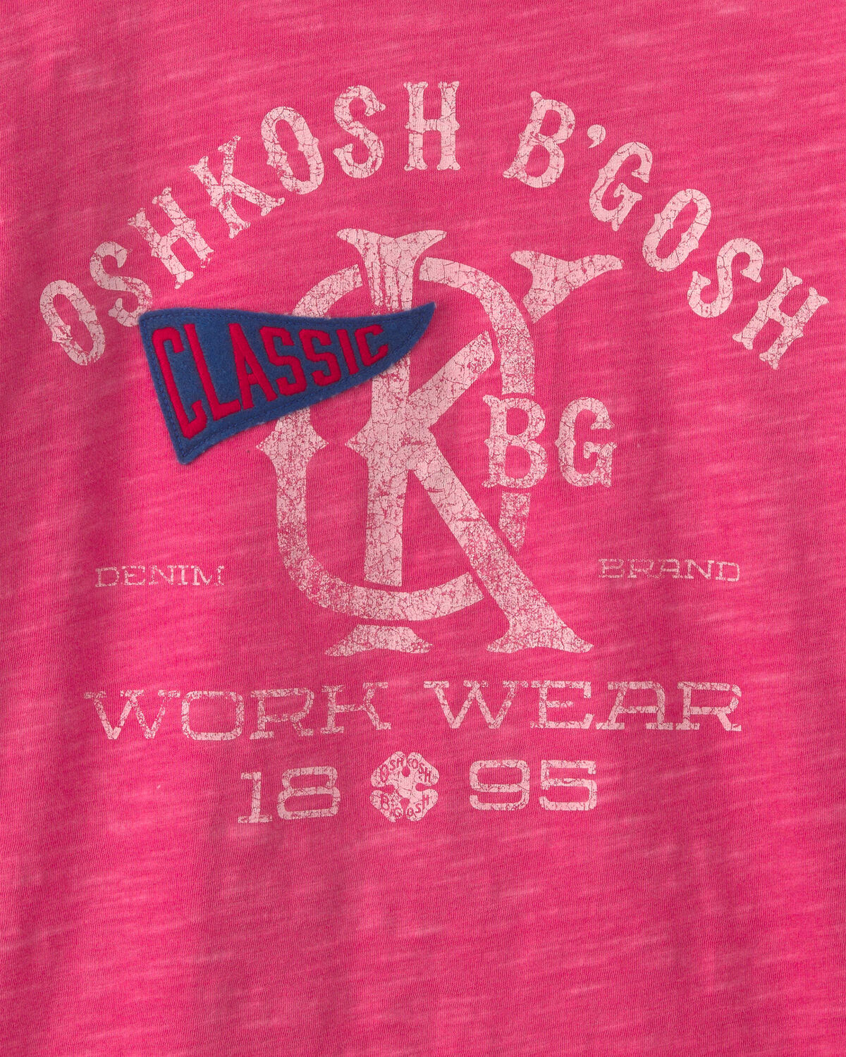 Boys 'Oshkosh B'Gosh Work Wear' Graphic Tee - Red - Image 2