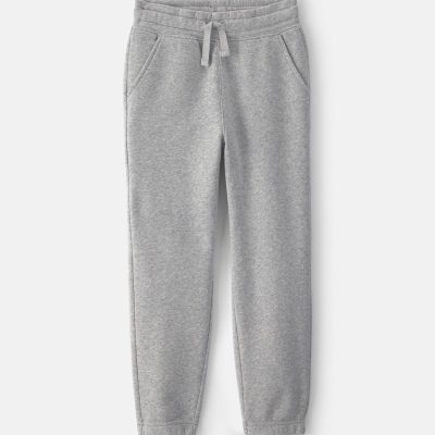 Boys Fleece Joggers - Grey