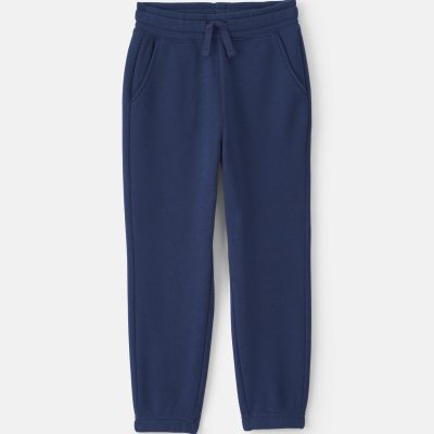 Boys Fleece Joggers - Navy Blue