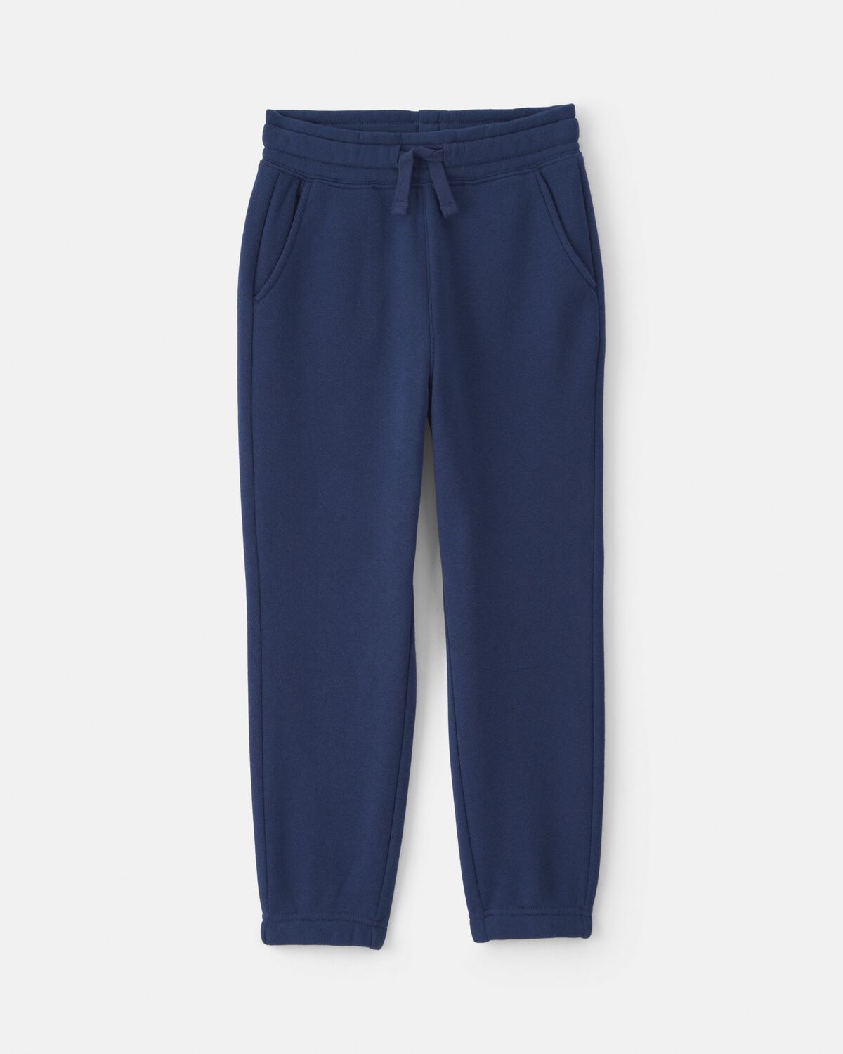 Boys Fleece Joggers - Navy Blue