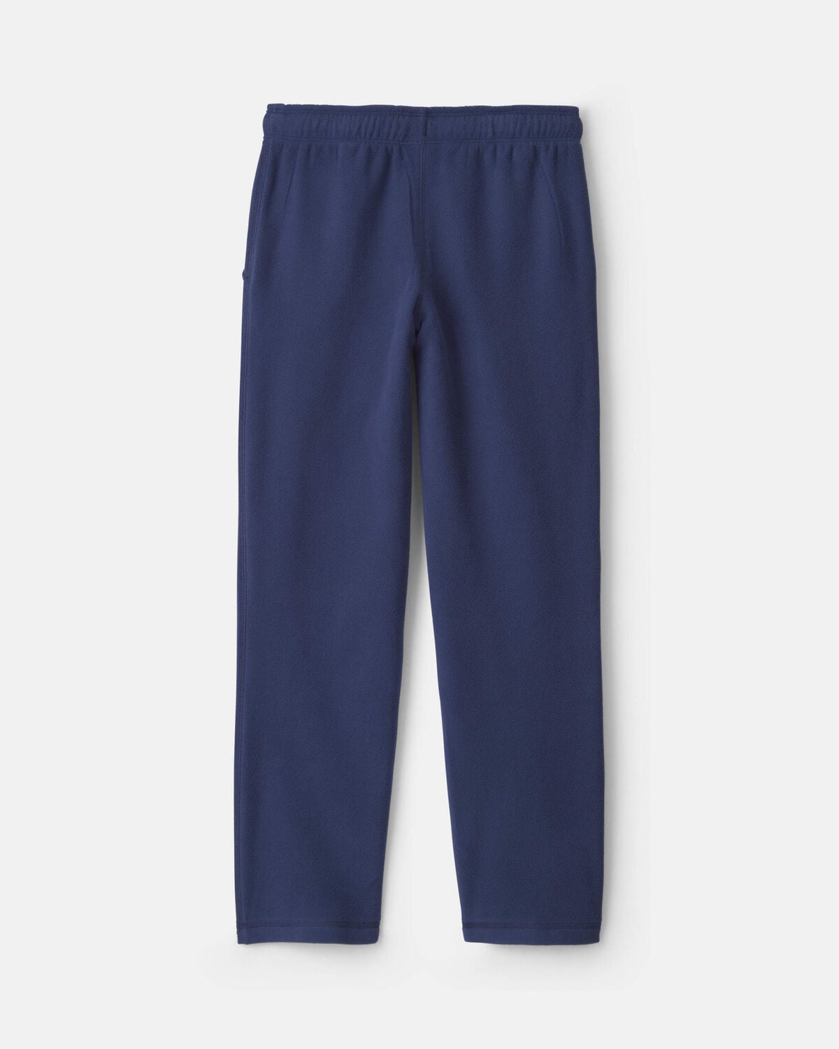 Boys Fleece Wide-Leg Pants - Navy Blue - Image 2