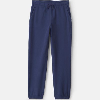 Boys Fleece Joggers - Navy Blue