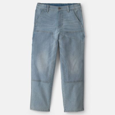 Boys Denim Baggy Jeans - Light Wash