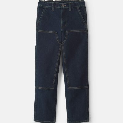 Boys Denim Baggy Jeans - Dark Wash