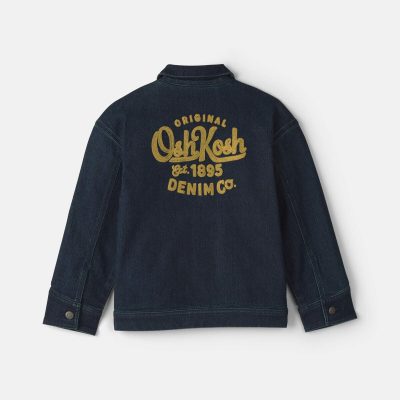 Boys Original OshKosh Denim Co' Denim Jacket - Dark Wash