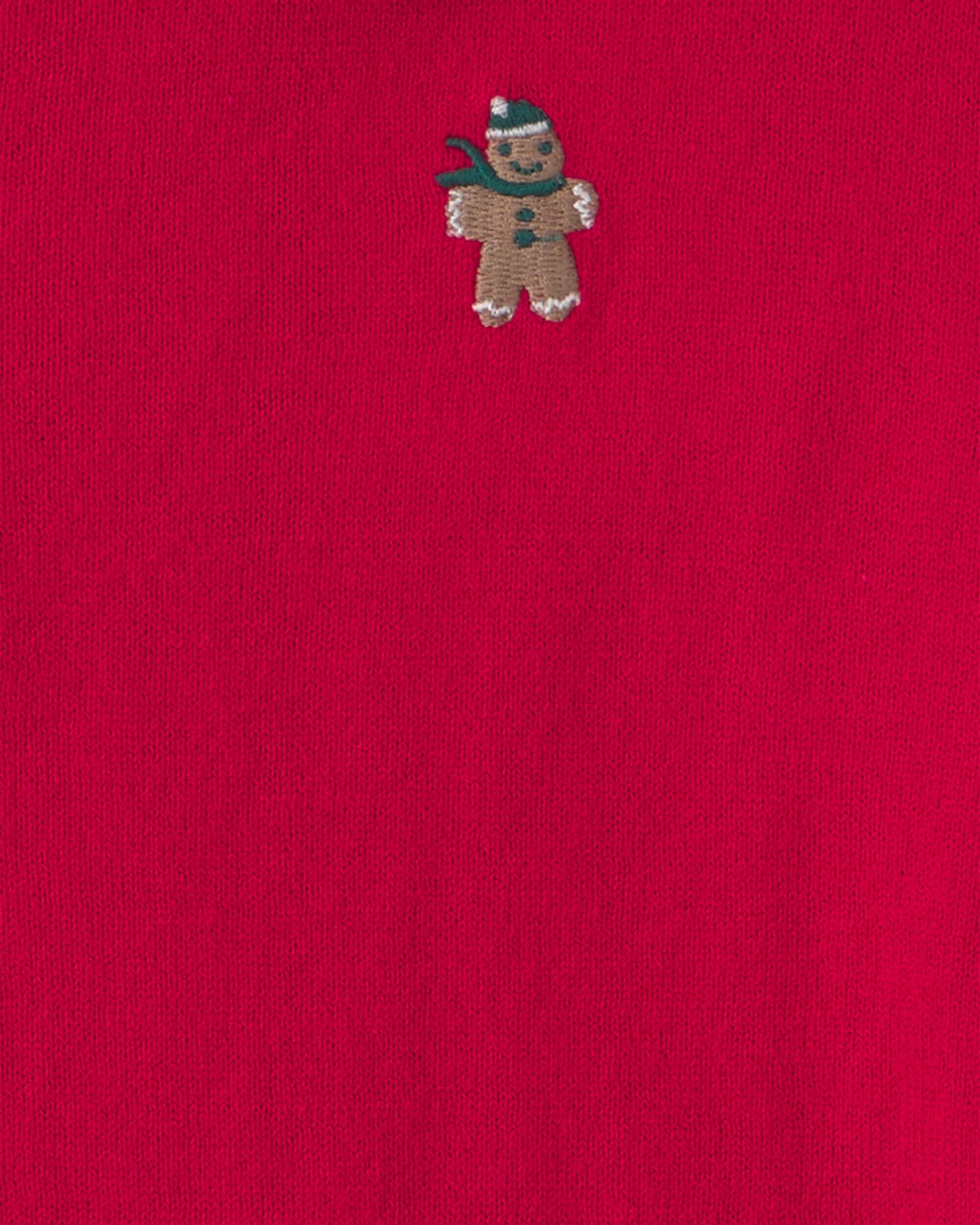 Boys Car Polo Sweater - Olive Green - Image 4