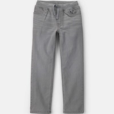 Boys Denim Pants - Grey