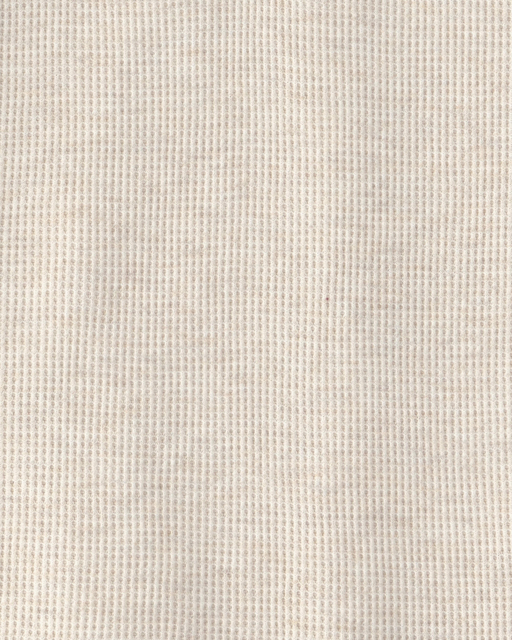 Boys Thermal Long-Sleeve Henley T-Shirt - Cream - Image 3