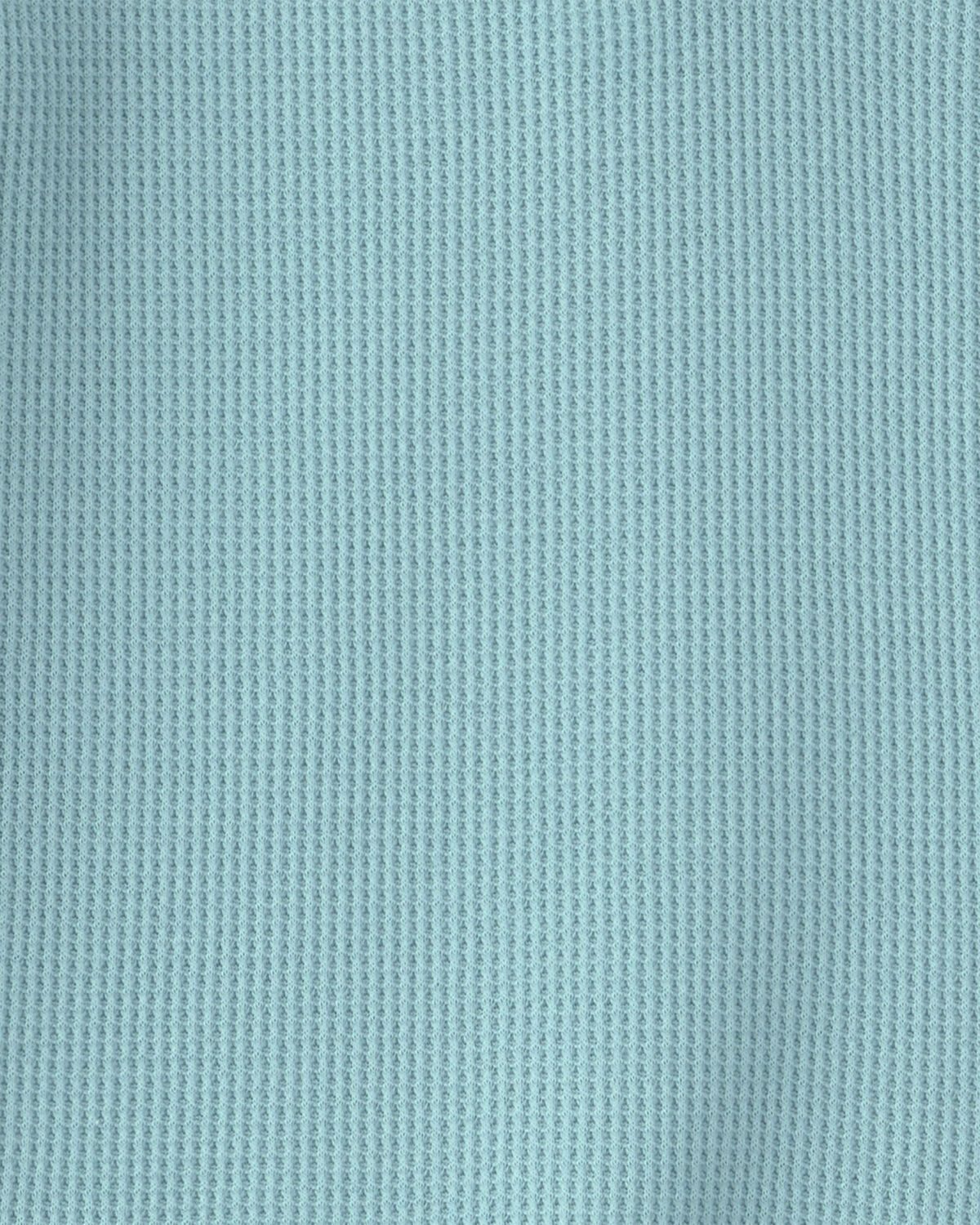 Boys Thermal Long-Sleeve Henley T-Shirt - Blue - Image 2
