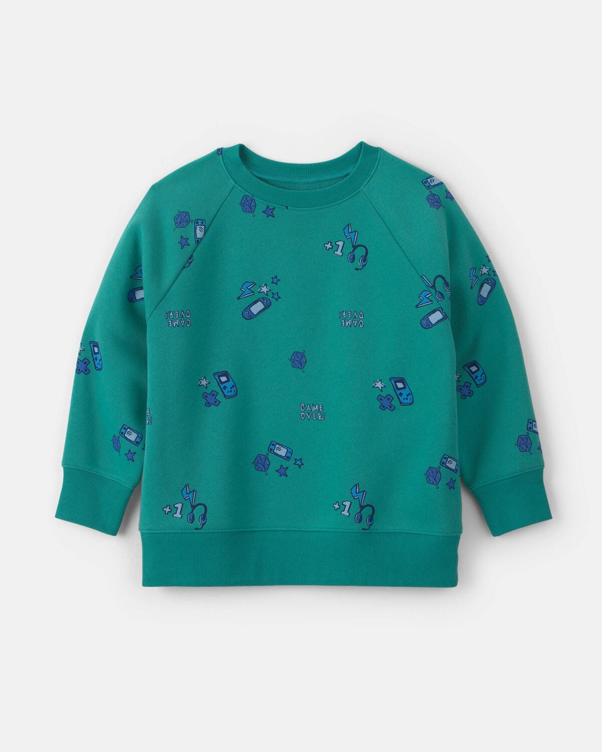 Boys Fleece Pullover Sweatshirt - Green