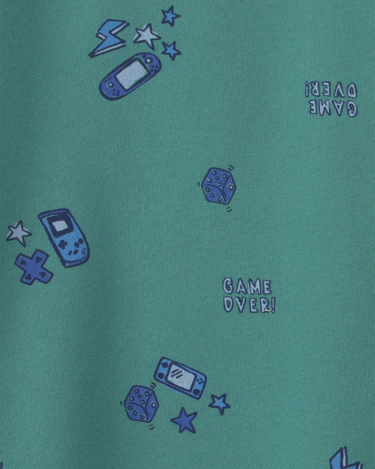 Boys Fleece Pullover Sweatshirt - Green - Image 2