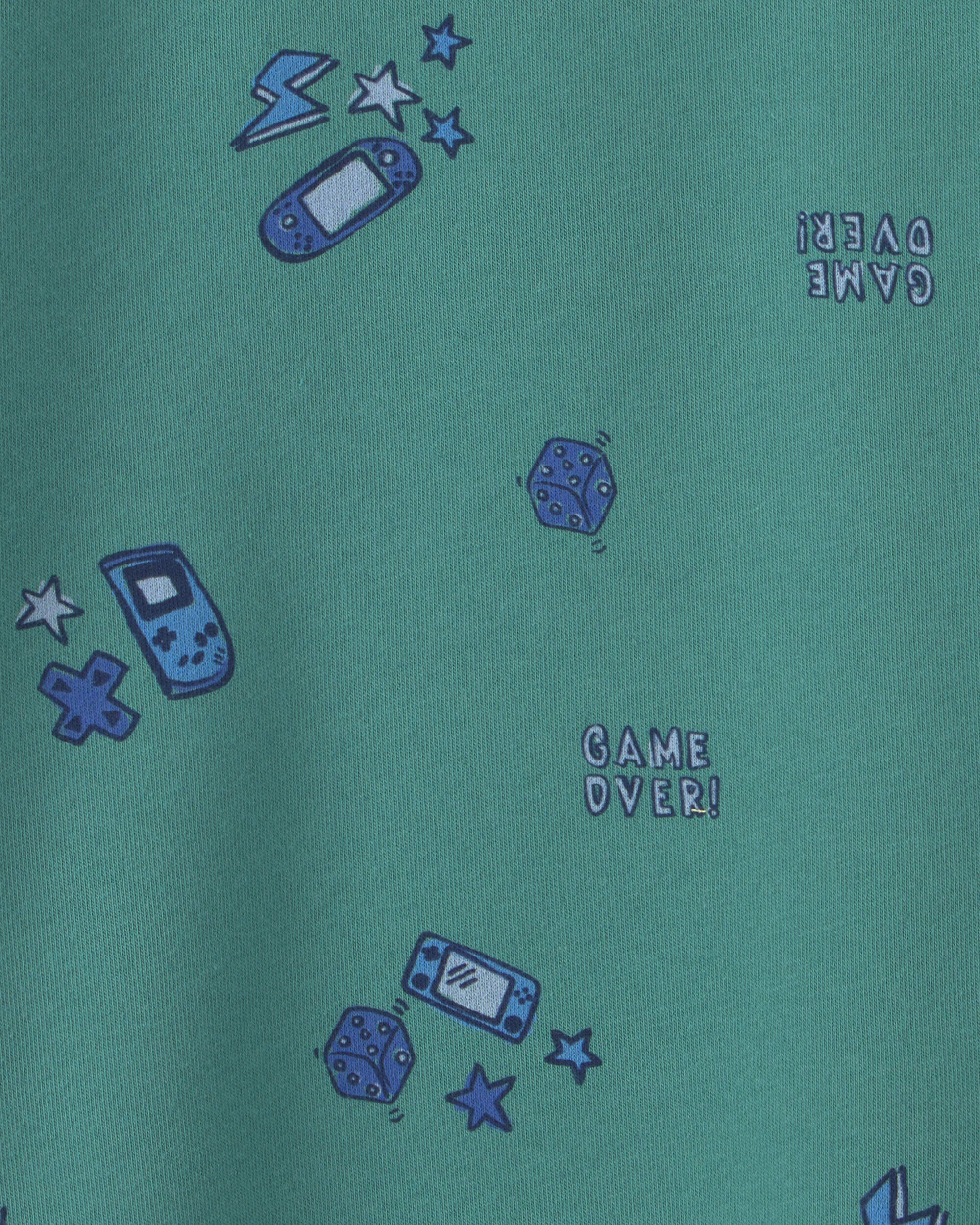 Boys Fleece Pullover Sweatshirt - Green - Image 3