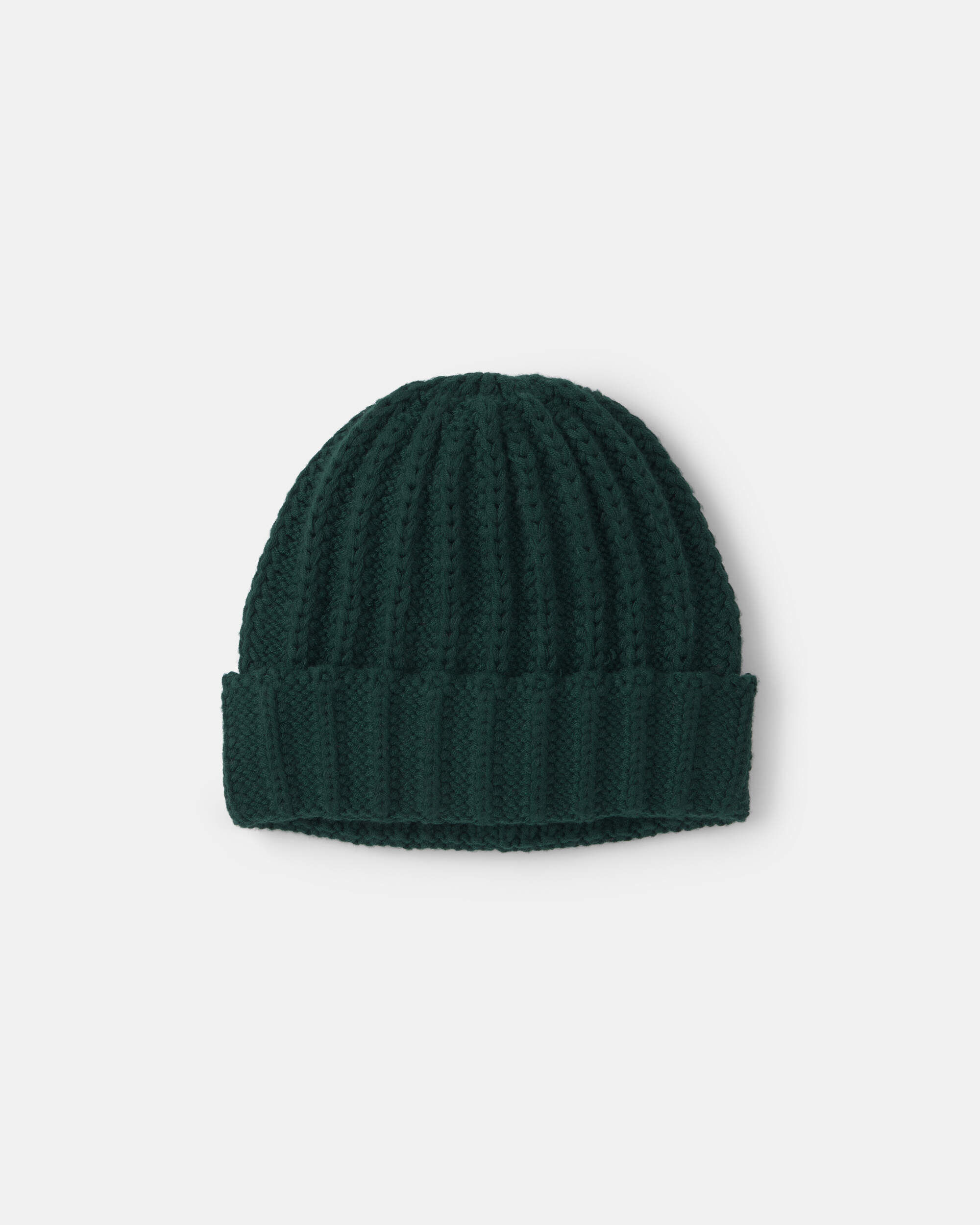 Boys Ribbed Beanie - Brown - Image 4