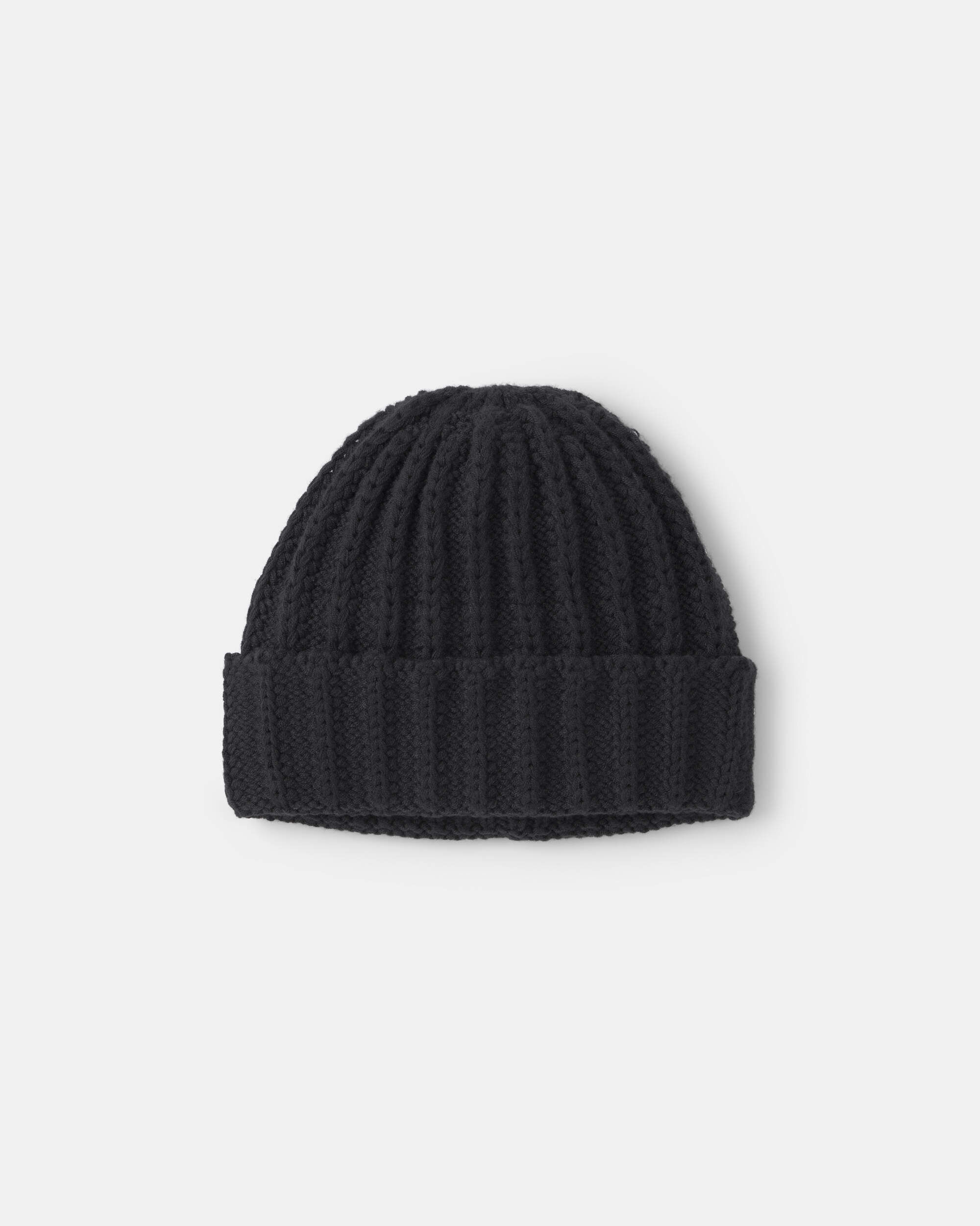 Boys Ribbed Beanie - Brown - Image 6