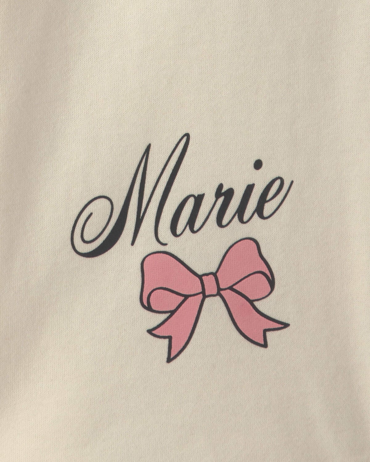 Girls Disney© Marie Fleece Wide-Leg Pants - Cream - Image 3