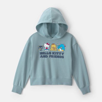 Girls Hello Kitty® Fleece Hoodie - Blue