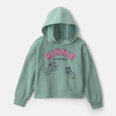 Girls Disney© Minnie Mouse Fleece Hoodie - Green