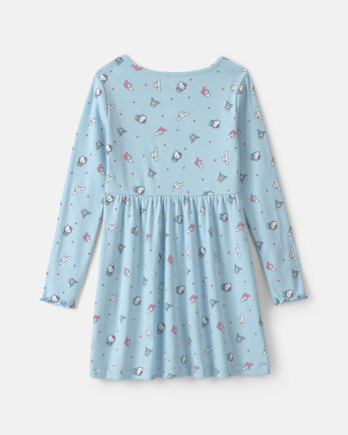 Girls Hello Kitty® Long-Sleeve Dress - Blue - Image 2