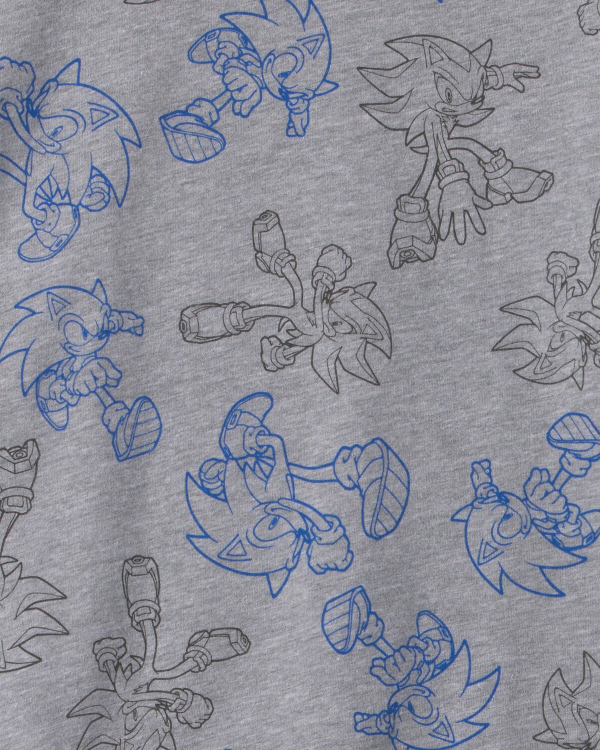 Boys 3-Pack Sonic The Hedgehog™ Long-Sleeve Multipack Tops - Image 3