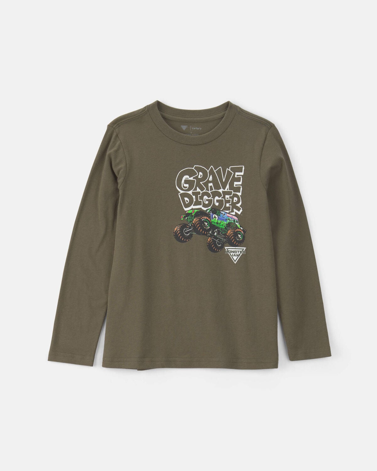 Boys 3-Pack Monster Jam Long-Sleeve Multipack Tops - Image 2