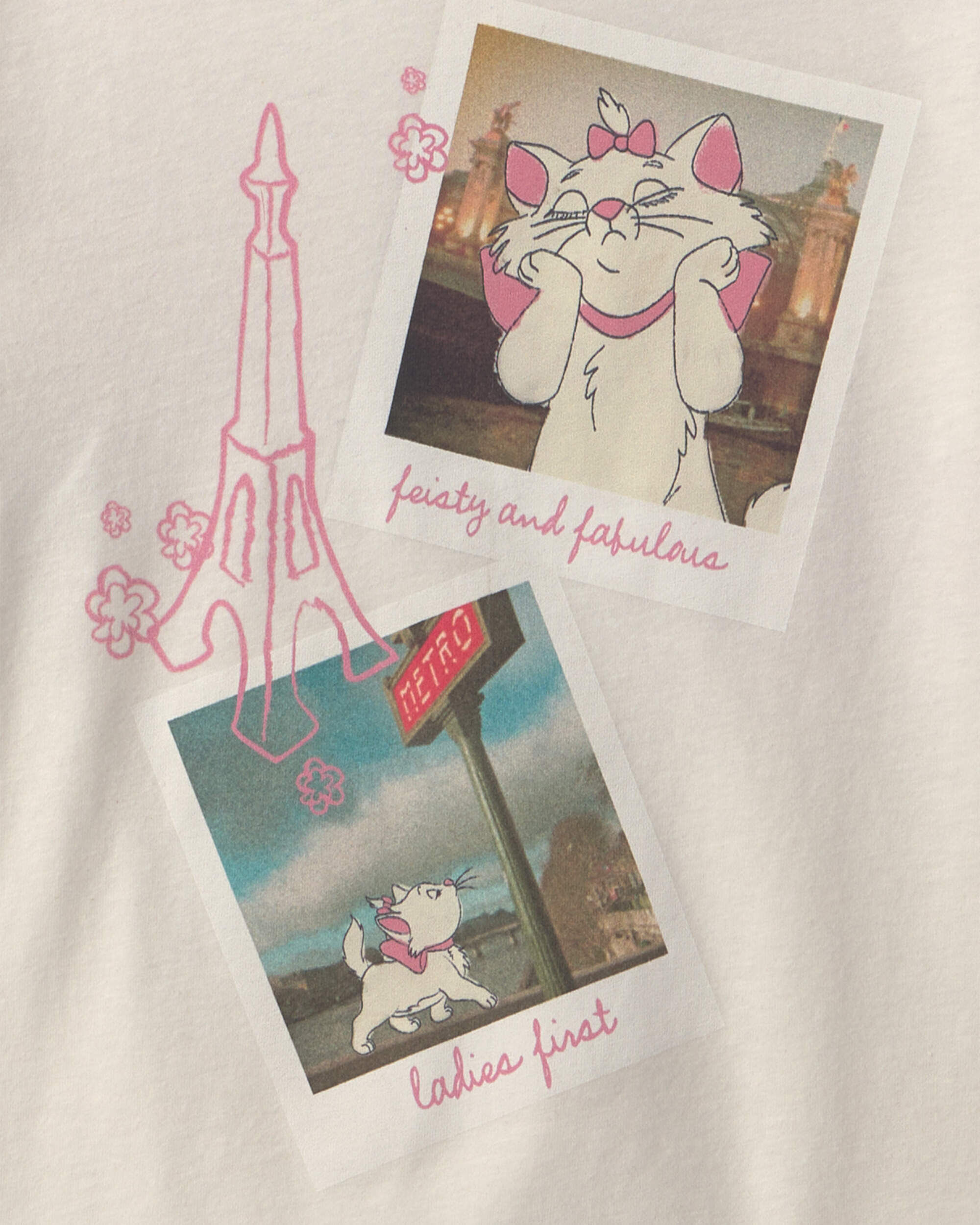 Girls 3-Pack Disney© Marie Long-Sleeve Multipack Tops - Image 5