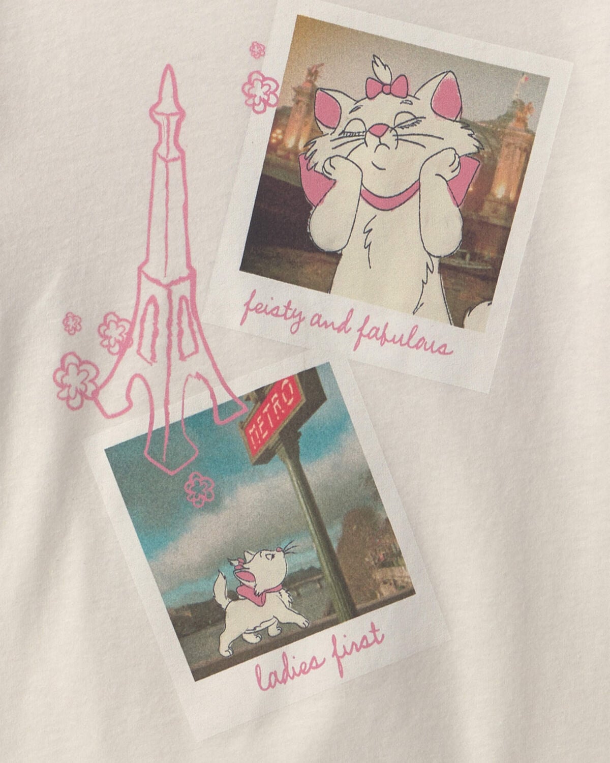 Girls 3-Pack Disney© Marie Long-Sleeve Multipack Tops - Image 2