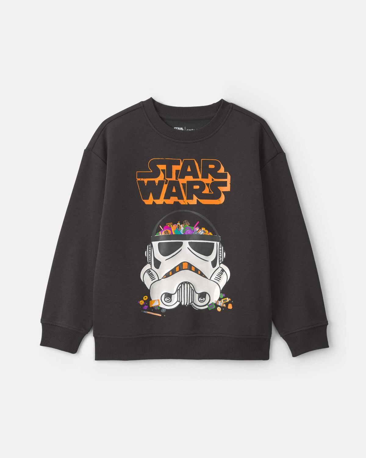 Boys Star Wars Halloween Pullover Sweatshirt - Black