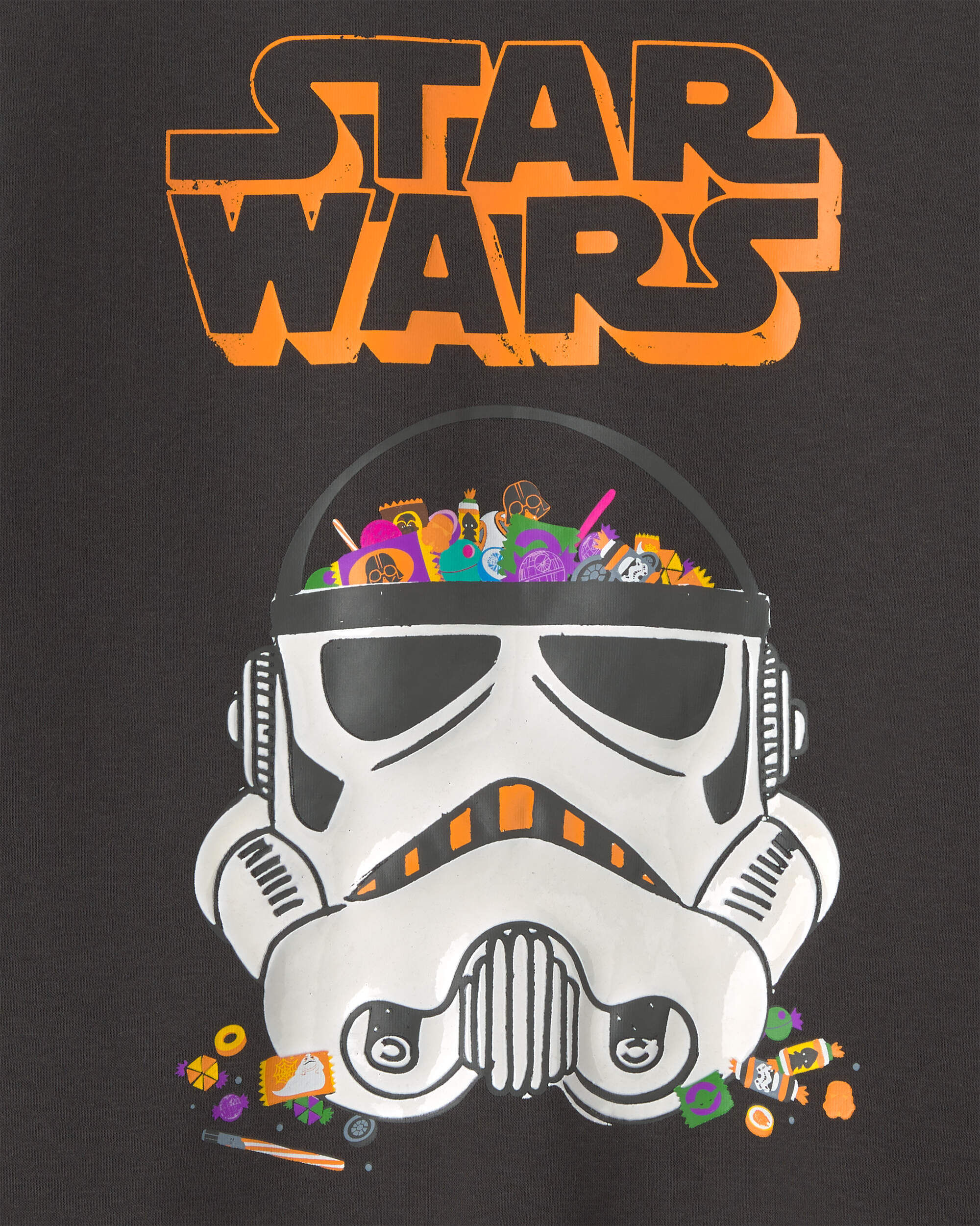 Boys Star Wars Halloween Pullover Sweatshirt - Black - Image 3