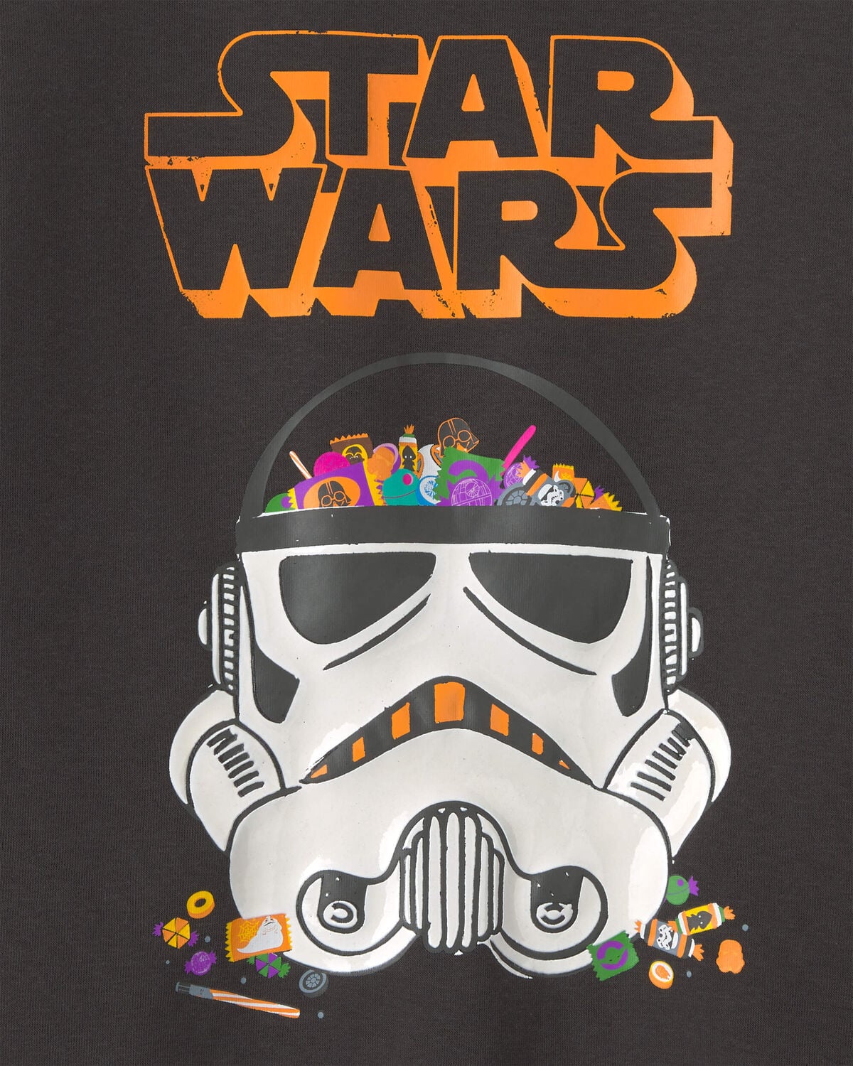 Boys Star Wars Halloween Pullover Sweatshirt - Black - Image 2