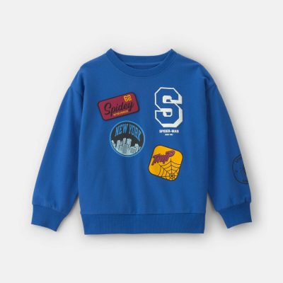 Kids ©Marvel Spider-Man Pullover Sweatshirt - Blue