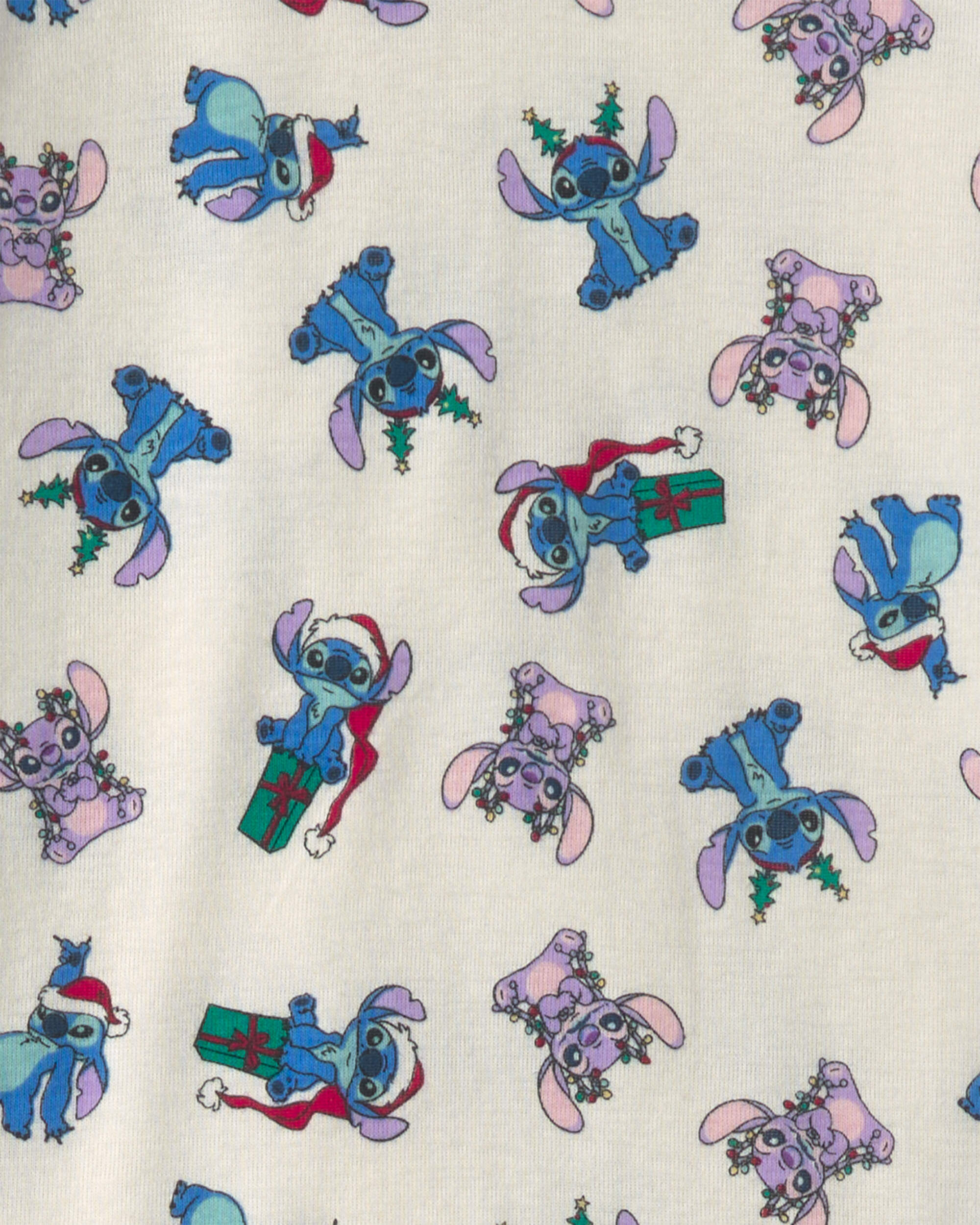 Kids 2-Piece Disney Mickey Mouse Christmas 100% Cotton Snug Fit Pajama Set - Blue - Image 5
