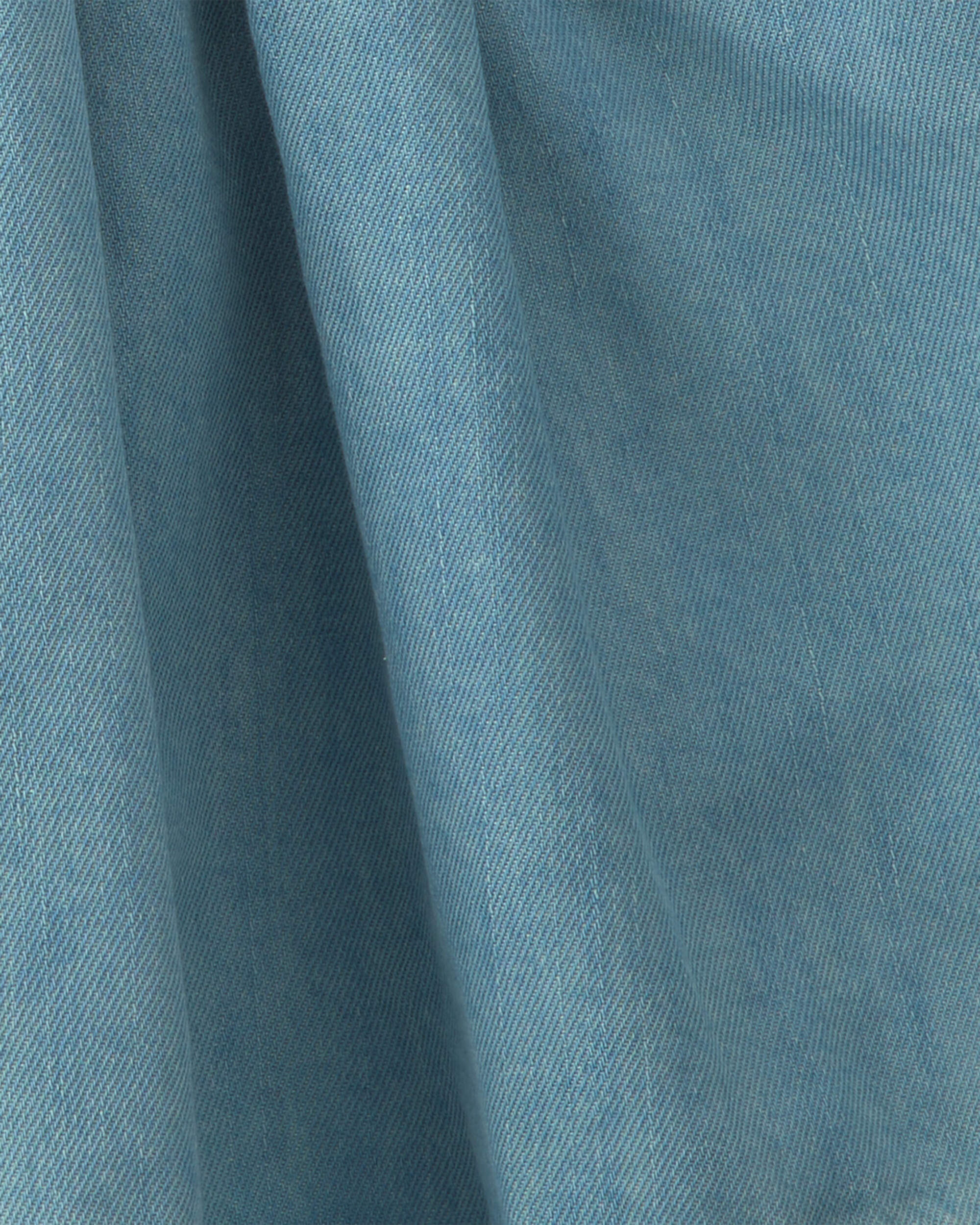 Girls Chambray Denim Skort - Indigo - Image 4