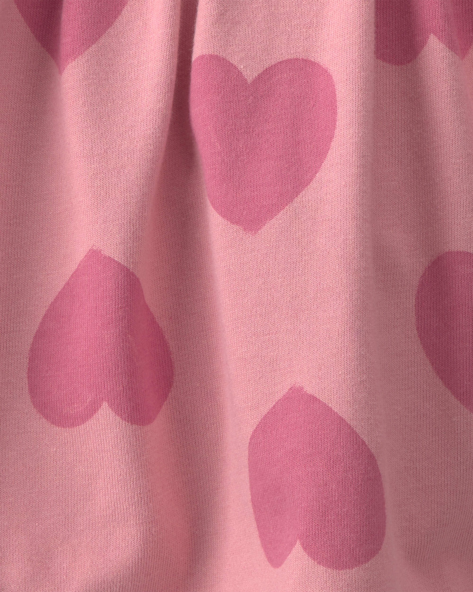 Girls Heart Cotton Skort - Pink - Image 5