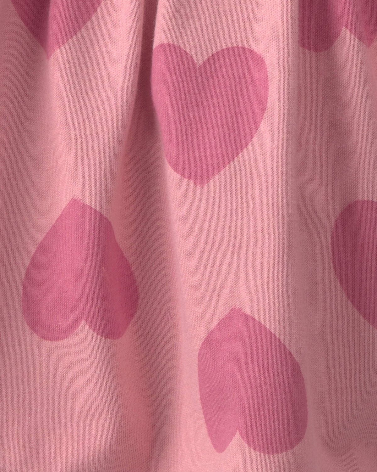Girls Heart Cotton Skort - Pink - Image 3