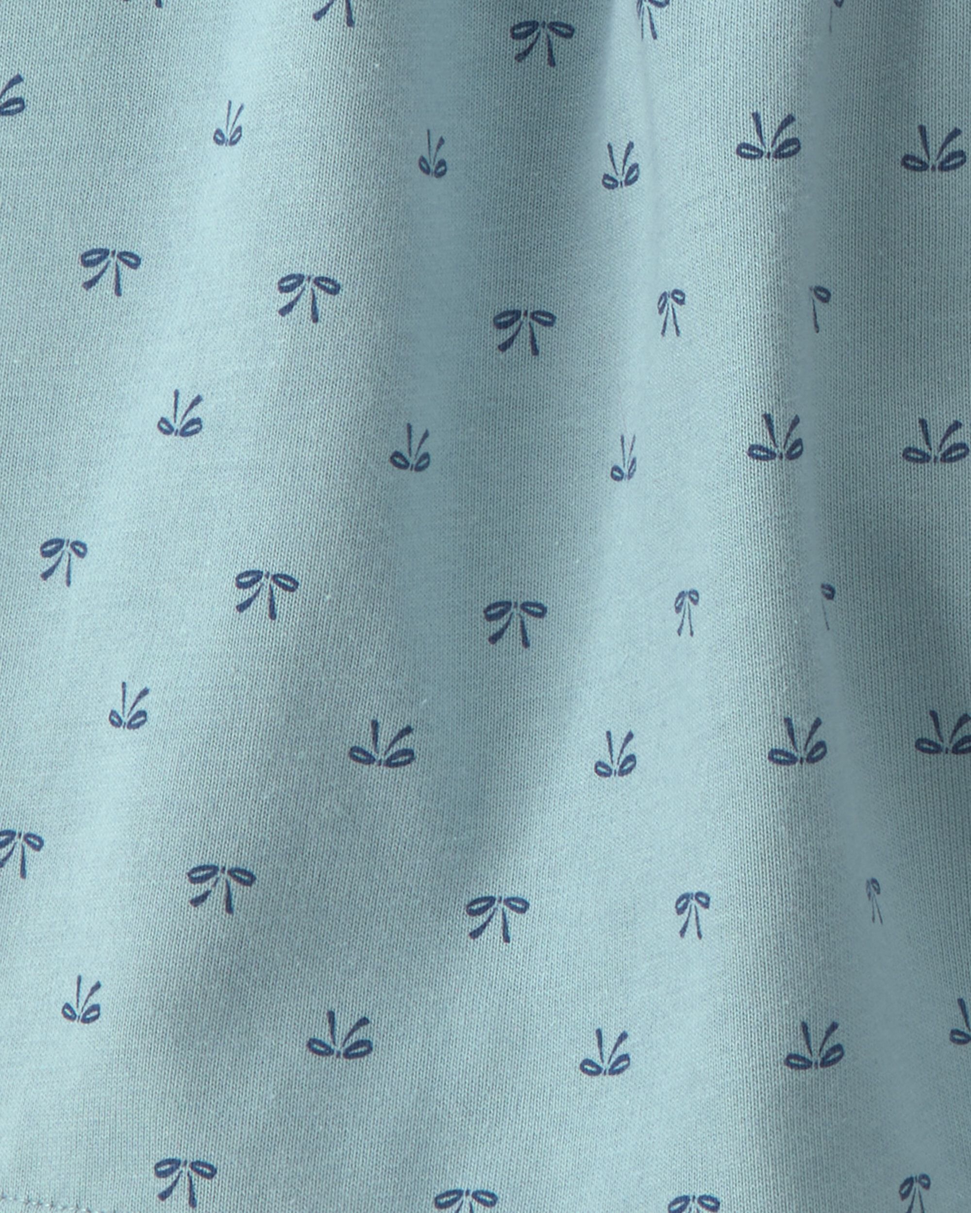 Girls 'Go Team' Cotton Skort - Grey - Image 6