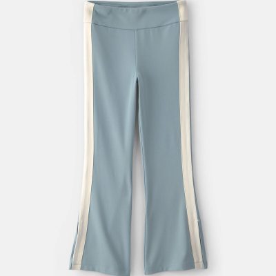Girls Pull-On Stretch Active Flare Leggings - Blue