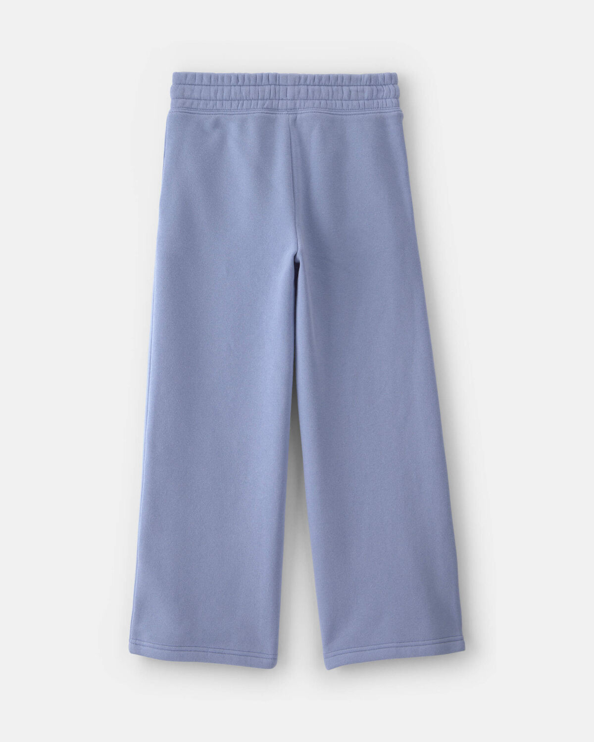 Girls Fleece Wide-Leg Active Pants - Blue - Image 2