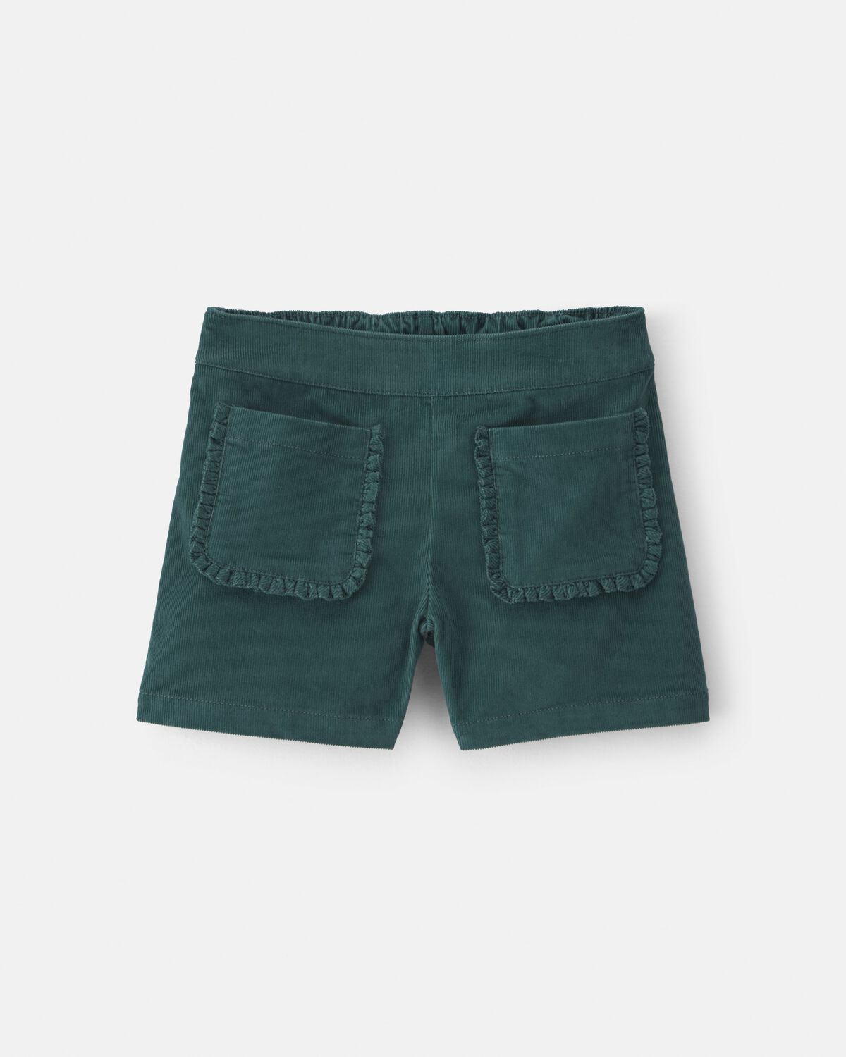 Girls Corduroy Shorts - Green
