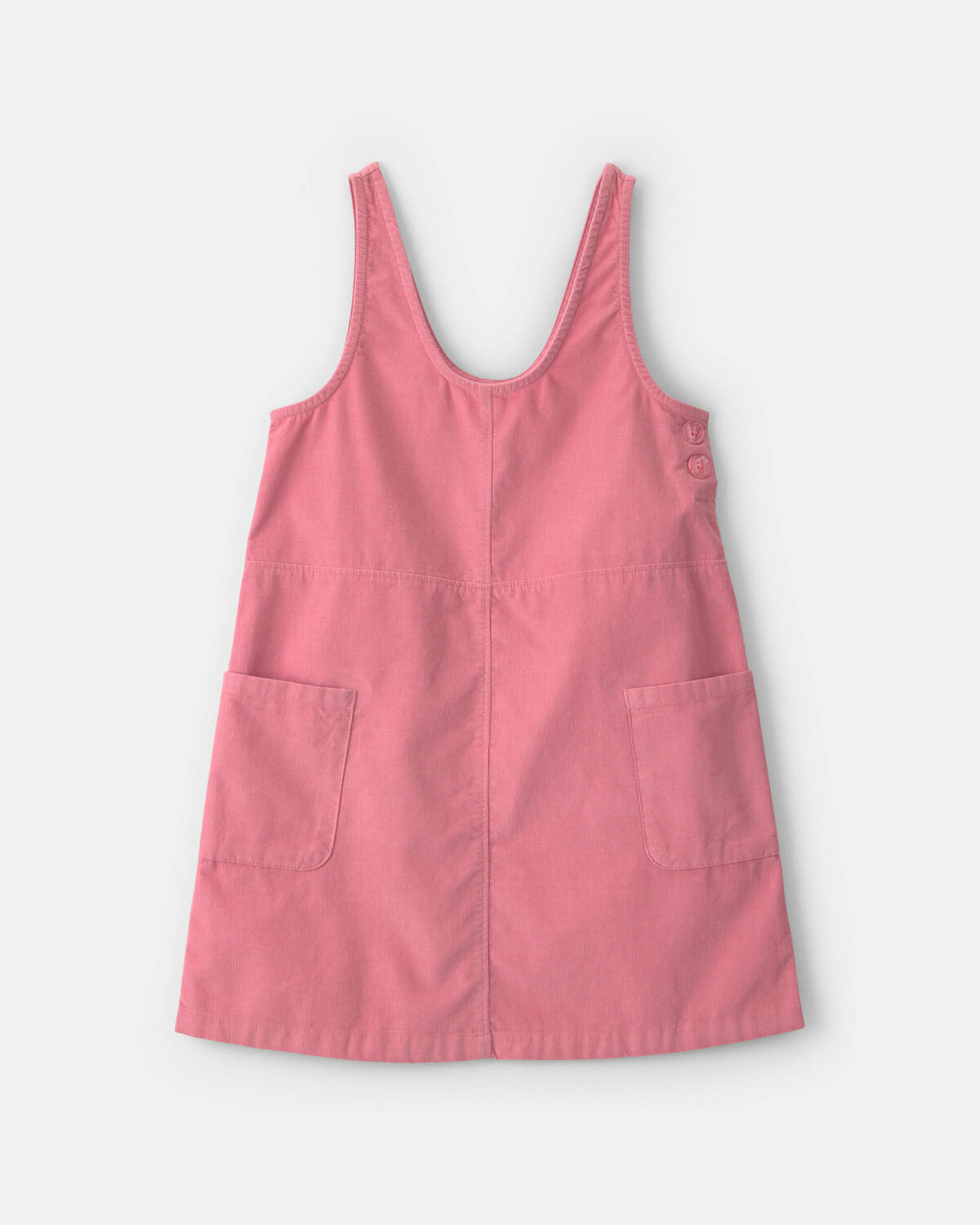 Girls 2-Piece Corduroy Long-Sleeve Jacket & Dress Set - Pink - Image 2
