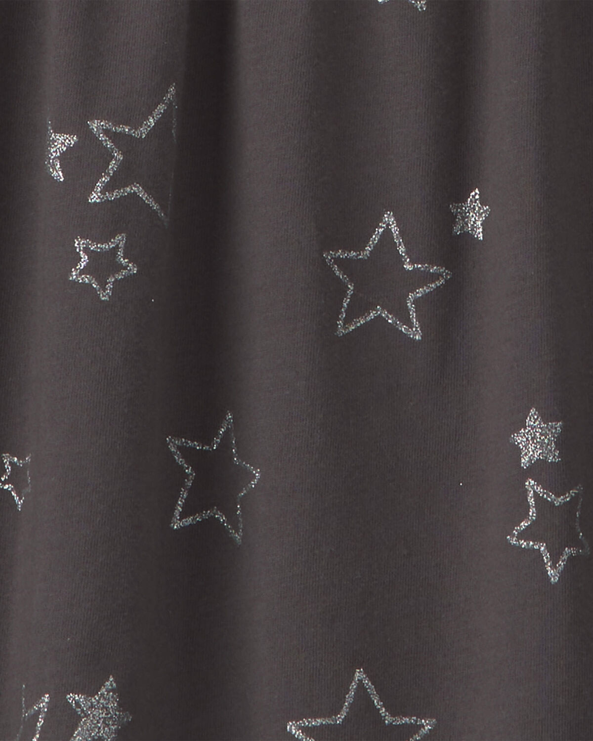 Girls Stars Long-Sleeve Dress - Grey - Image 3